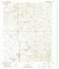 Download a high-resolution, GPS-compatible USGS topo map for Masterson, TX (1991 edition)