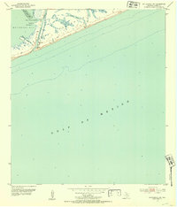 Download a high-resolution, GPS-compatible USGS topo map for Matagorda SW, TX (1953 edition)