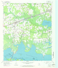 Download a high-resolution, GPS-compatible USGS topo map for Maud, TX (1972 edition)