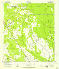 Download a high-resolution, GPS-compatible USGS topo map for Mauriceville, TX (1958 edition)