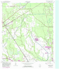 Download a high-resolution, GPS-compatible USGS topo map for Mauriceville, TX (1978 edition)