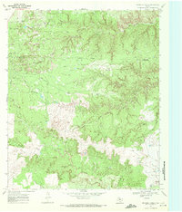 Download a high-resolution, GPS-compatible USGS topo map for Maverick Creek, TX (1972 edition)