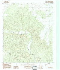 Download a high-resolution, GPS-compatible USGS topo map for Maybell Canyon, TX (1995 edition)