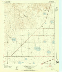 Download a high-resolution, GPS-compatible USGS topo map for Mayer, TX (1954 edition)
