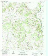 Download a high-resolution, GPS-compatible USGS topo map for Maysfield, TX (1989 edition)