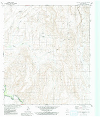 Download a high-resolution, GPS-compatible USGS topo map for McComb Canyon, TX (1991 edition)