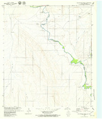 Download a high-resolution, GPS-compatible USGS topo map for McCutchen Ranch, TX (1979 edition)