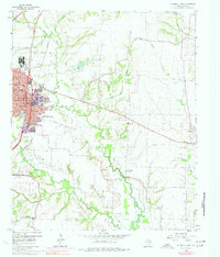Download a high-resolution, GPS-compatible USGS topo map for McKinney East, TX (1977 edition)