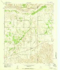 preview thumbnail of historical topo map of Donley County, TX in 1959