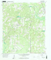 Download a high-resolution, GPS-compatible USGS topo map for McLeod, TX (1963 edition)