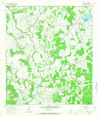 preview thumbnail of historical topo map of Caldwell County, TX in 1963