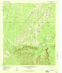 Download a high-resolution, GPS-compatible USGS topo map for McWhorter Mountain, TX (1960 edition)