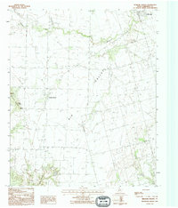 Download a high-resolution, GPS-compatible USGS topo map for Medicine Mound, TX (1995 edition)