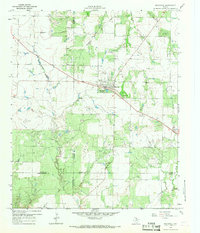 Download a high-resolution, GPS-compatible USGS topo map for Megargel, TX (1967 edition)