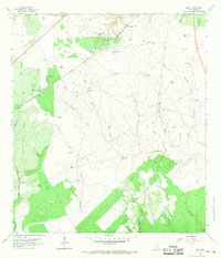 Download a high-resolution, GPS-compatible USGS topo map for Melo, TX (1968 edition)