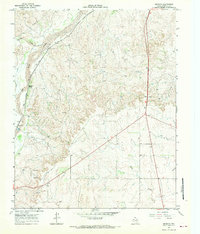 Download a high-resolution, GPS-compatible USGS topo map for Mendota, TX (1969 edition)