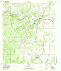 Download a high-resolution, GPS-compatible USGS topo map for Mercury, TX (1980 edition)