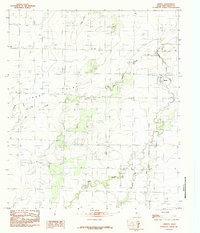 Download a high-resolution, GPS-compatible USGS topo map for Mereta, TX (1984 edition)