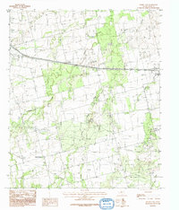 Download a high-resolution, GPS-compatible USGS topo map for Merkel East, TX (1991 edition)