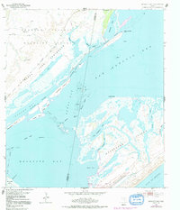 Download a high-resolution, GPS-compatible USGS topo map for Mesquite Bay, TX (1991 edition)