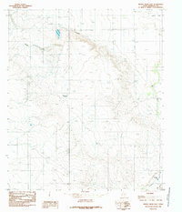 Download a high-resolution, GPS-compatible USGS topo map for Mickey Draw East, TX (1985 edition)