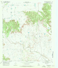 Download a high-resolution, GPS-compatible USGS topo map for Middle Creek, TX (1972 edition)
