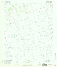Download a high-resolution, GPS-compatible USGS topo map for Midkiff NW, TX (1970 edition)
