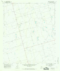 Download a high-resolution, GPS-compatible USGS topo map for Midkiff SW, TX (1970 edition)