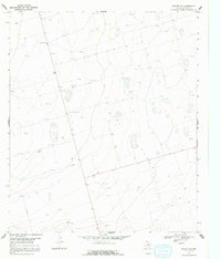 preview thumbnail of historical topo map of Upton County, TX in 1968