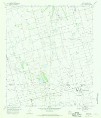 preview thumbnail of historical topo map of Midland County, TX in 1967