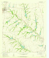 Download a high-resolution, GPS-compatible USGS topo map for Midlothian, TX (1963 edition)