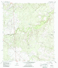 Download a high-resolution, GPS-compatible USGS topo map for Midway, TX (1987 edition)