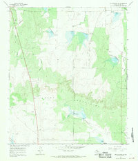 Download a high-resolution, GPS-compatible USGS topo map for Millersview SE, TX (1969 edition)