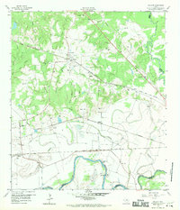 Download a high-resolution, GPS-compatible USGS topo map for Millican, TX (1970 edition)