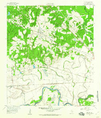 Download a high-resolution, GPS-compatible USGS topo map for Millican, TX (1960 edition)