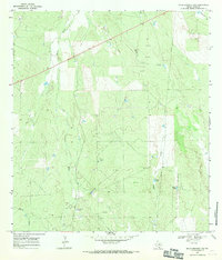 preview thumbnail of historical topo map of Webb County, TX in 1968