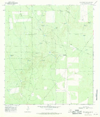preview thumbnail of historical topo map of Webb County, TX in 1968