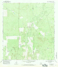 Download a high-resolution, GPS-compatible USGS topo map for Mills Bennett, TX (1971 edition)