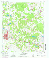 Download a high-resolution, GPS-compatible USGS topo map for Mineola, TX (1982 edition)