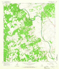 preview thumbnail of historical topo map of Victoria County, TX in 1963