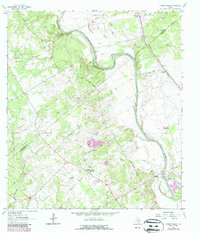 Download a high-resolution, GPS-compatible USGS topo map for Mission Valley, TX (1987 edition)