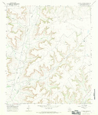 Download a high-resolution, GPS-compatible USGS topo map for Mitchell Canyon, TX (1971 edition)