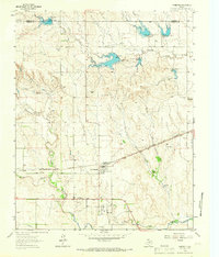 Download a high-resolution, GPS-compatible USGS topo map for Mobeetie, TX (1966 edition)
