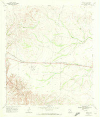 Download a high-resolution, GPS-compatible USGS topo map for Mofeta, TX (1972 edition)