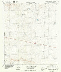 Download a high-resolution, GPS-compatible USGS topo map for Molesworth Mesa North, TX (1979 edition)