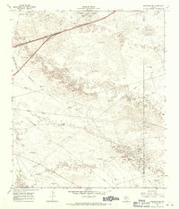 Download a high-resolution, GPS-compatible USGS topo map for Monahans SE, TX (1970 edition)