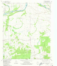 Download a high-resolution, GPS-compatible USGS topo map for Monkstown, TX (1981 edition)