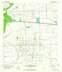 preview thumbnail of historical topo map of Chambers County, TX in 1961