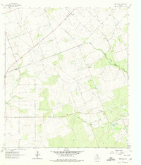Download a high-resolution, GPS-compatible USGS topo map for Monteola, TX (1978 edition)