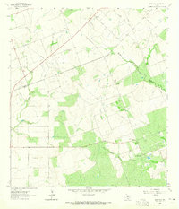 preview thumbnail of historical topo map of Bee County, TX in 1963